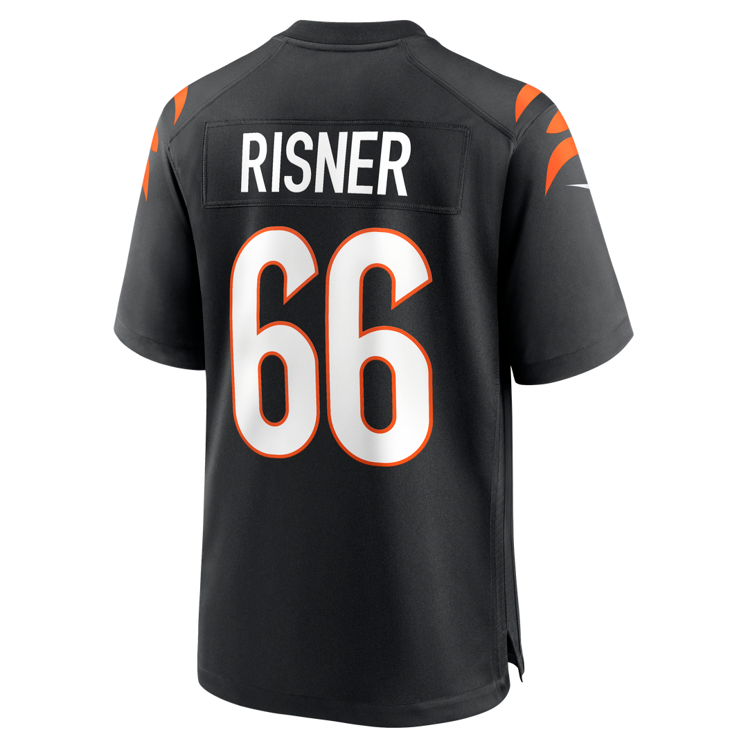 Men's Cincinnati Bengals Dalton Risner Nike  Black Team Game Jersey