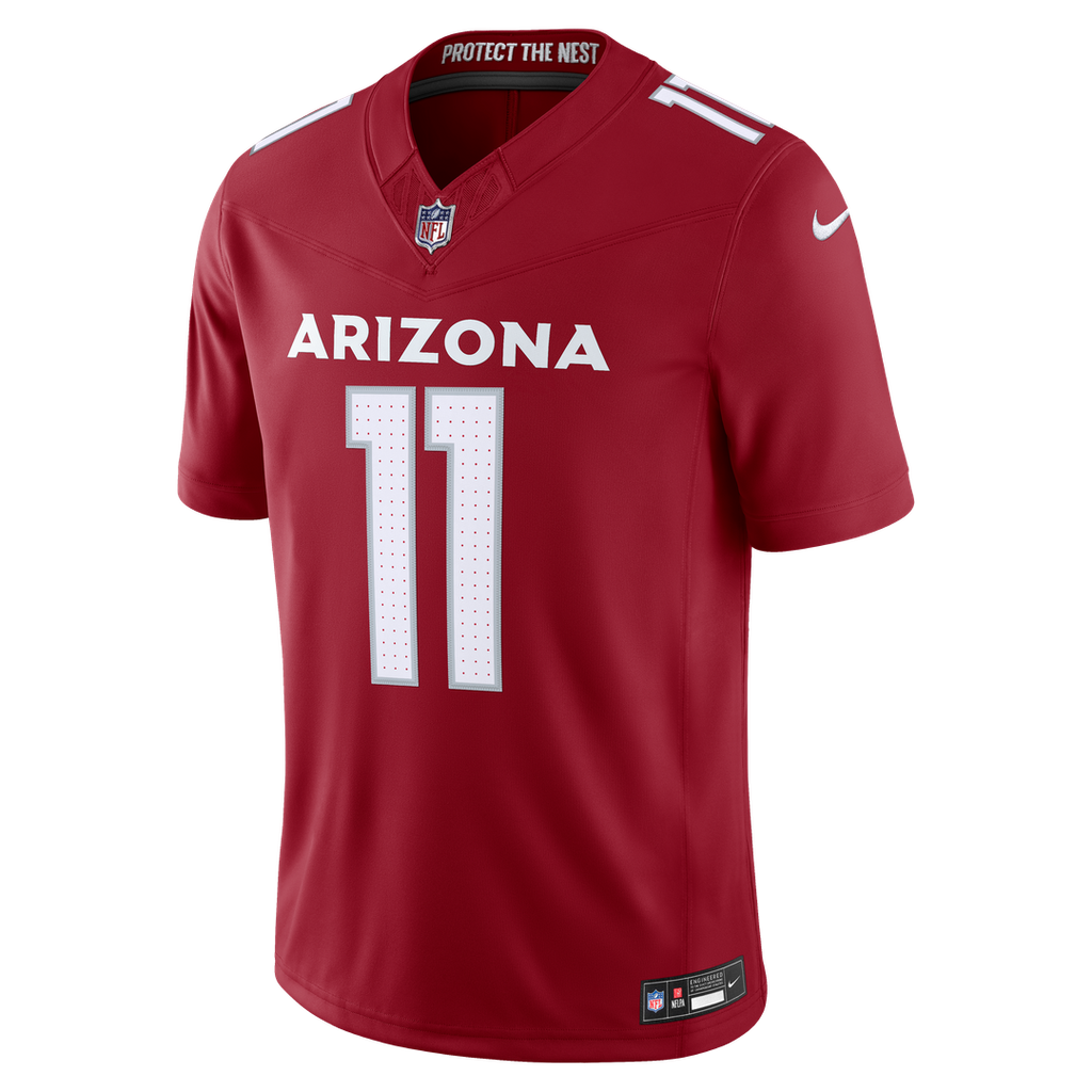 Men's Arizona Cardinals Larry Fitzgerald Nike Cardinal Vapor F.U.S.E. Stitched Retired Limited Jersey