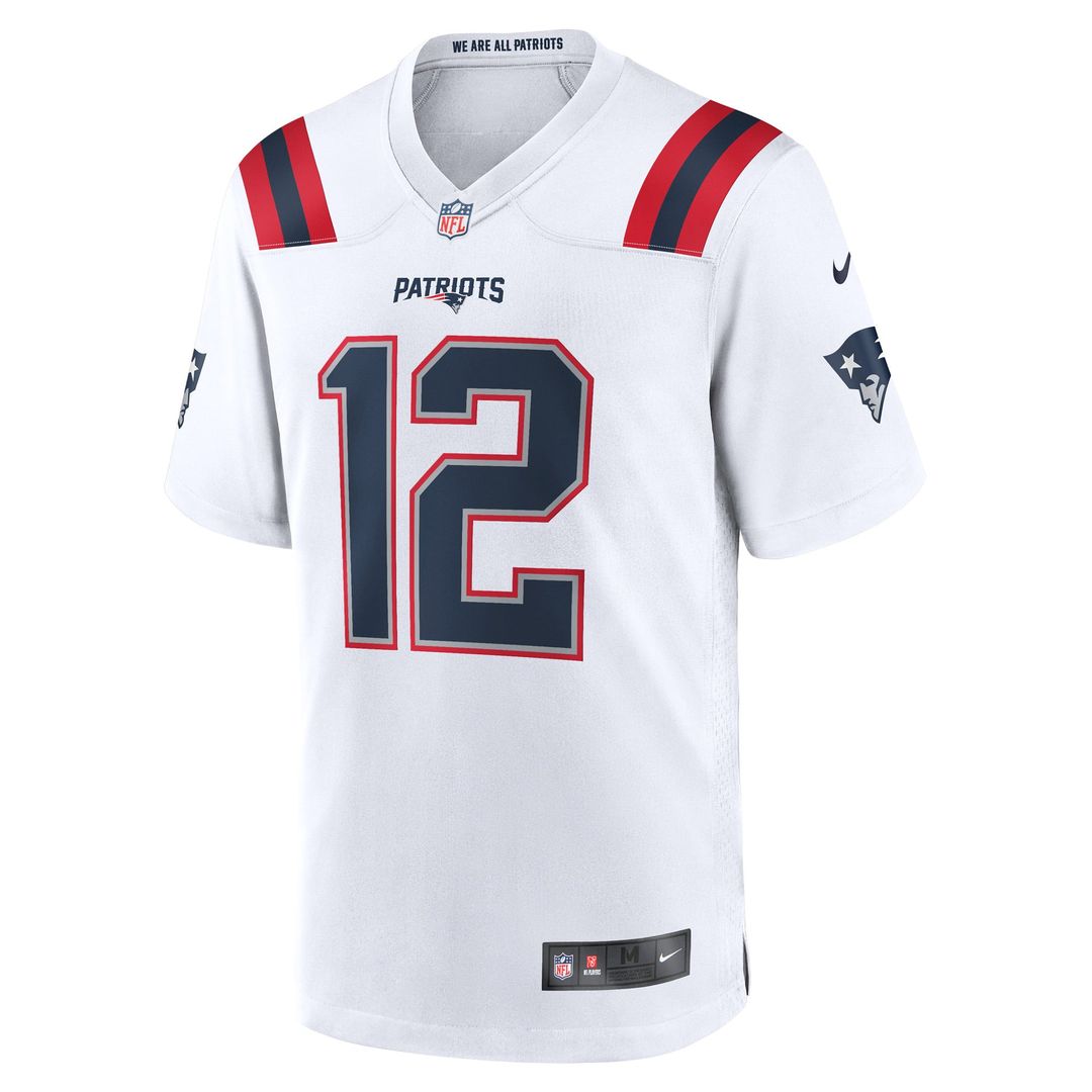 Men's New England Patriots Nike Navy Game Retired Player Jersey
