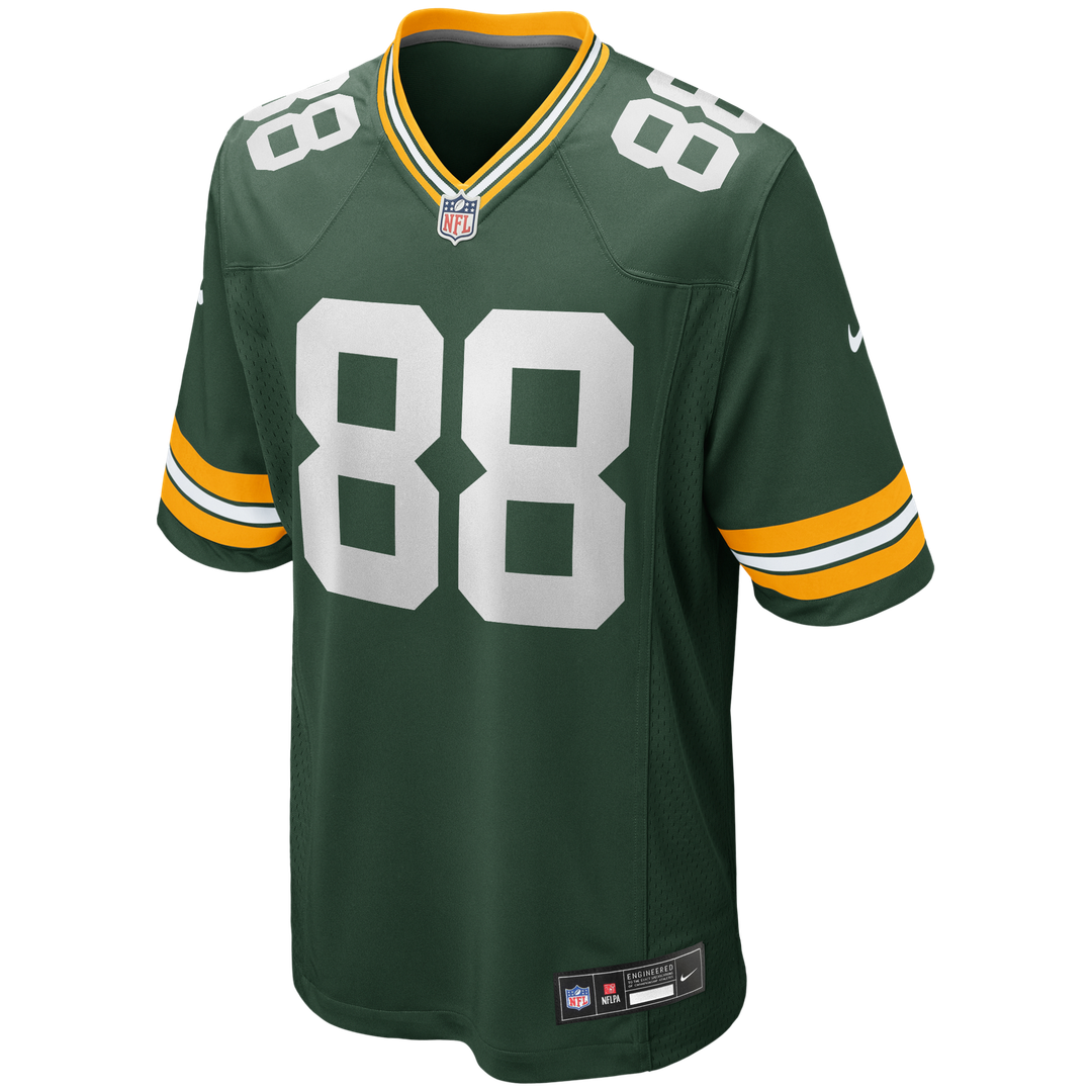 Men's Green Bay Packers Jermichael Finley Nike Green Game Retired Player Jersey