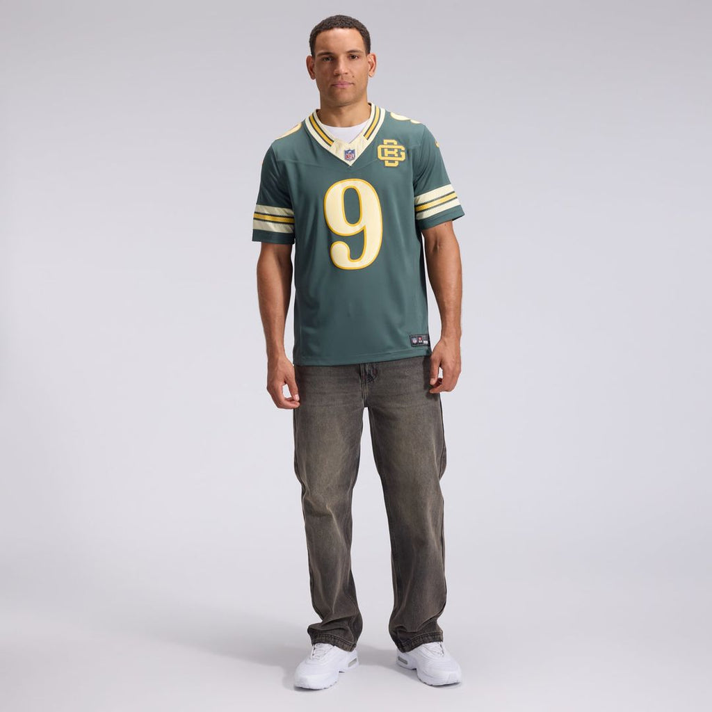 Men's Green Bay Packers Christian Watson Nike Green 2026 Rivalries Collection Stitched Limited Jersey