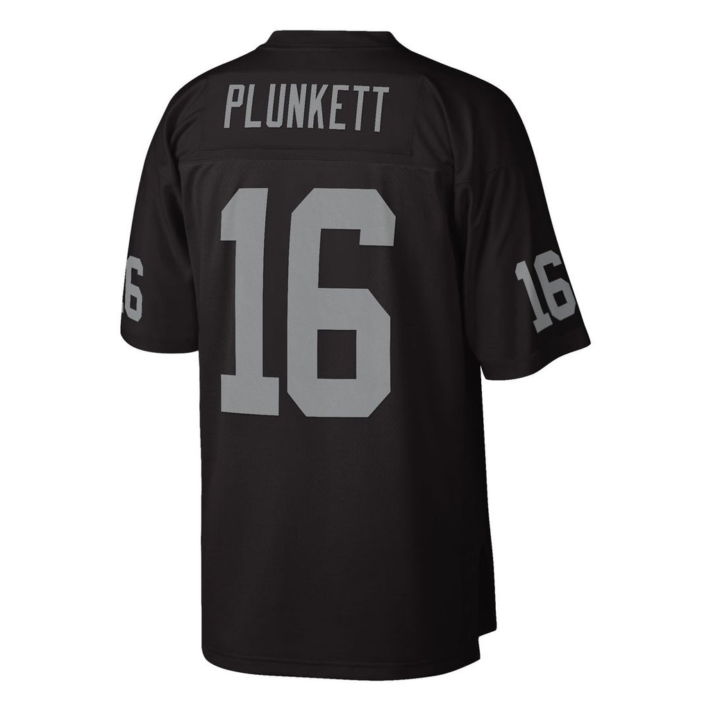 Men's Oakland Raiders Jim Plunkett Mitchell & Ness Black 1980 Legacy Replica Jersey