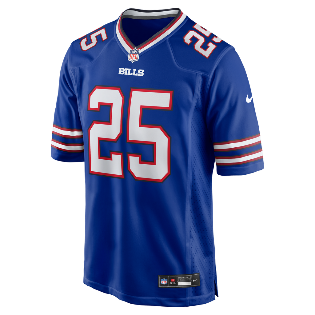 Men's Buffalo Bills Geno Stone Nike  Royal Team Game Jersey