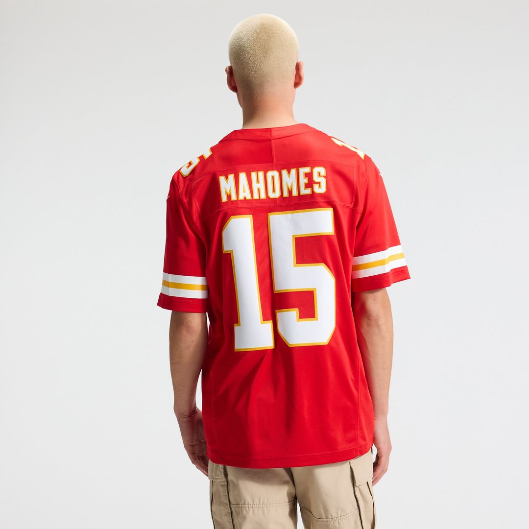 Men's Kansas City Chiefs Patrick Mahomes Nike White Vapor F.U.S.E. Stitched Limited Jersey