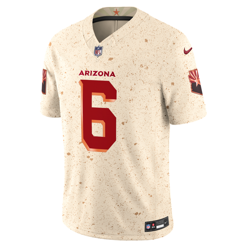 Men's Arizona Cardinals James Conner Nike Natural Rivalries Collection Stitched Limited Jersey