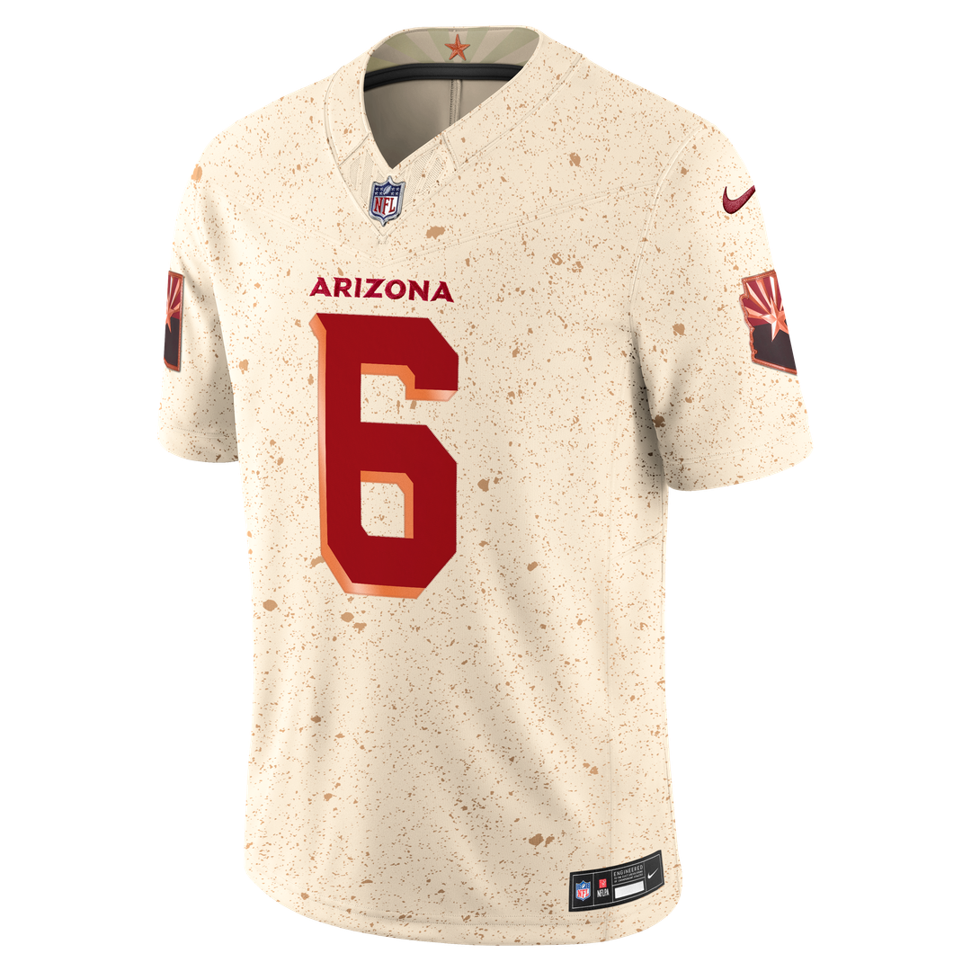 Men's Arizona Cardinals James Conner Nike Natural Rivalries Collection Stitched Limited Jersey
