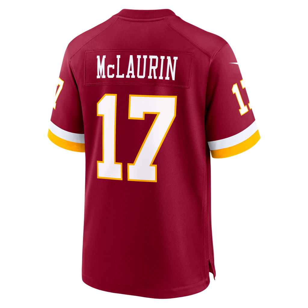 Hail Raiser Men's Washington Commanders Terry McLaurin Nike Black Alternate Game Jersey