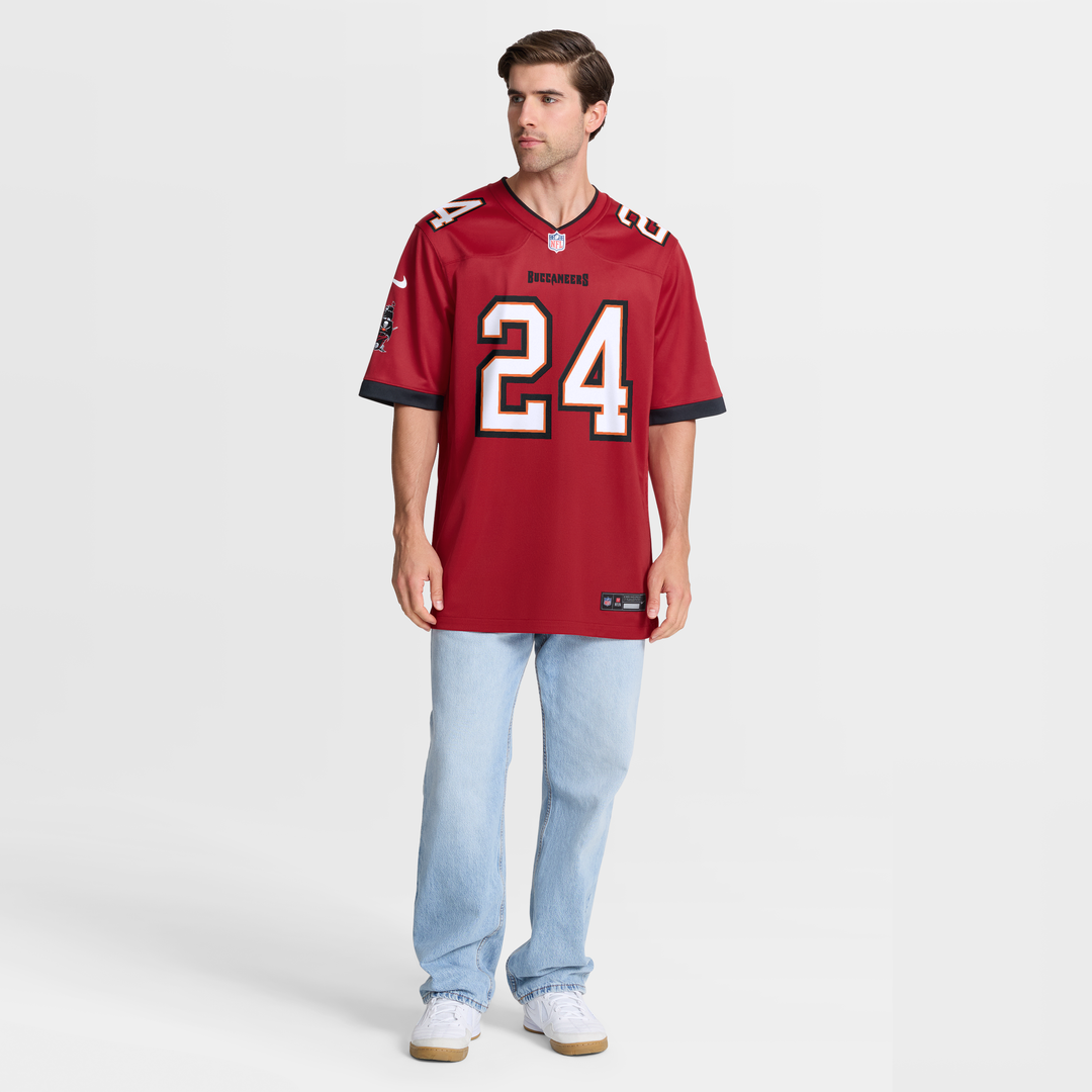 Men's Tampa Bay Buccaneers Cadillac Williams Nike Red Game Retired Player Jersey
