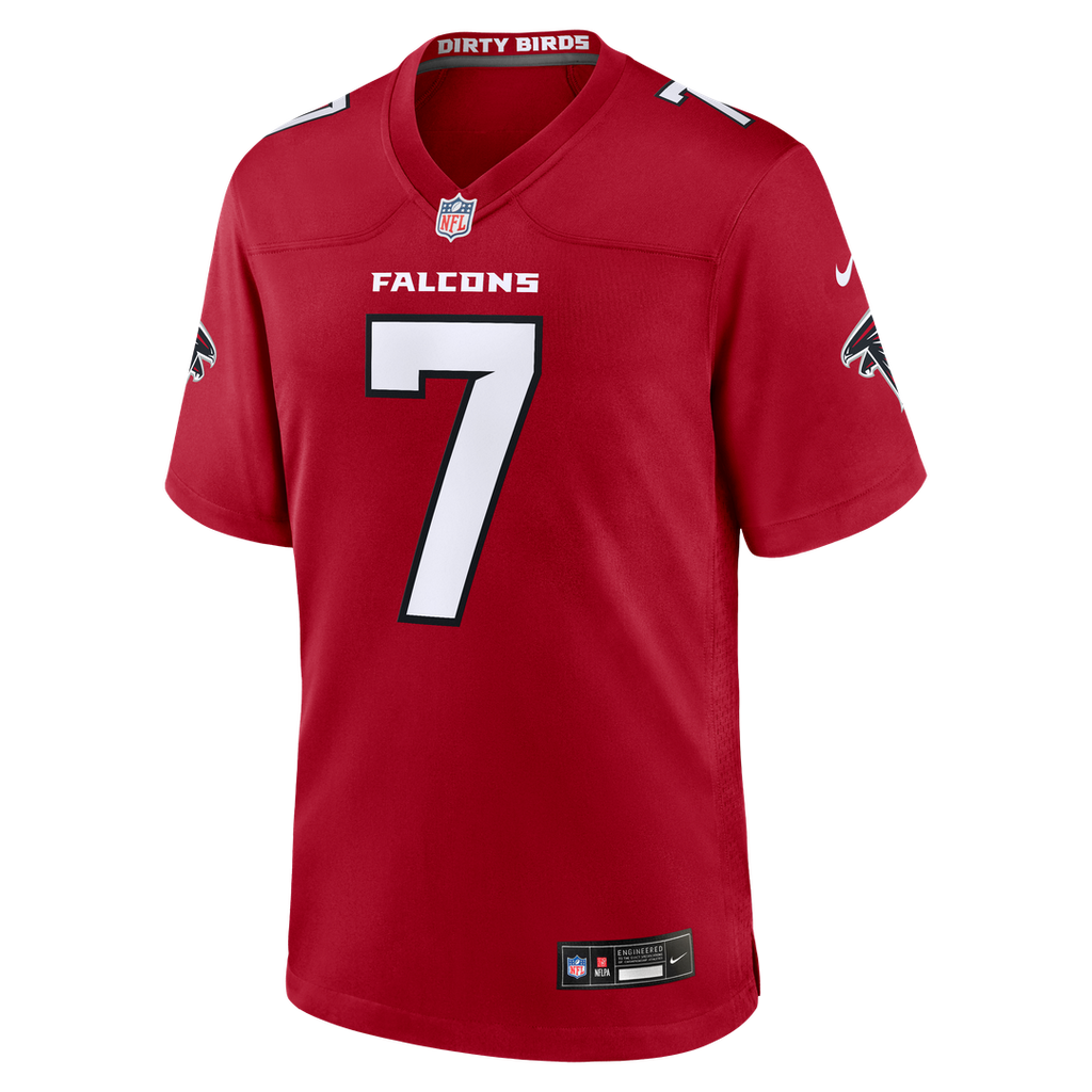 Men's Atlanta Falcons Bijan Robinson Nike Red Game Jersey