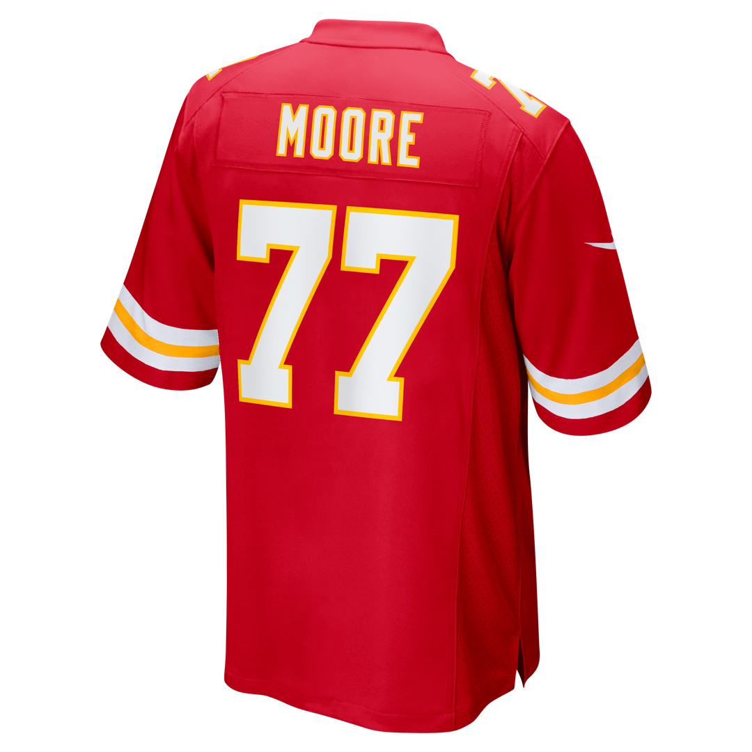 Men's Kansas City Chiefs Jaylon Moore Nike  Red Team Game Jersey