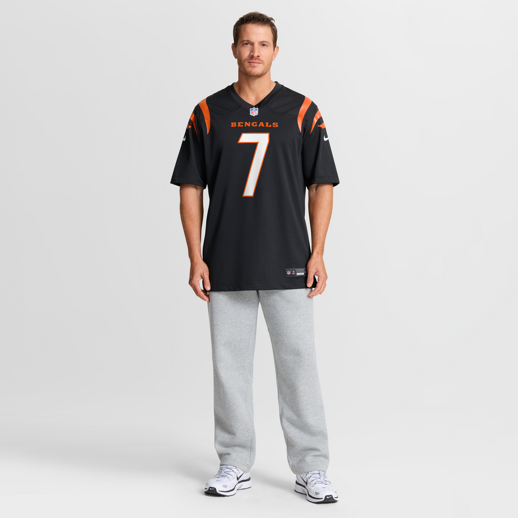Men's Cincinnati Bengals Boomer Esiason Nike Black Retired Player Jersey