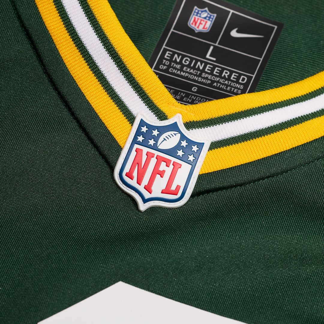 Men's Green Bay Packers Xavier McKinney Nike  Green Team Game Jersey