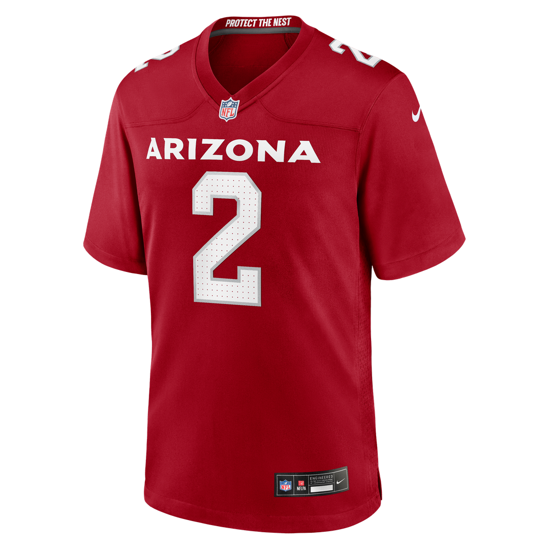 Men's Arizona Cardinals Mack Wilson Sr. Nike  Cardinal Team Game Jersey