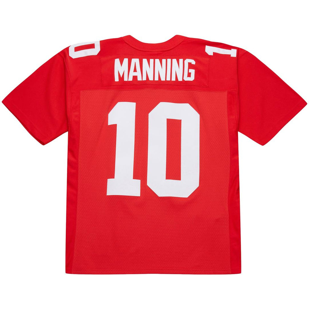 Men's New York Giants Eli Manning Mitchell & Ness Red 2004 Legacy Replica Jersey