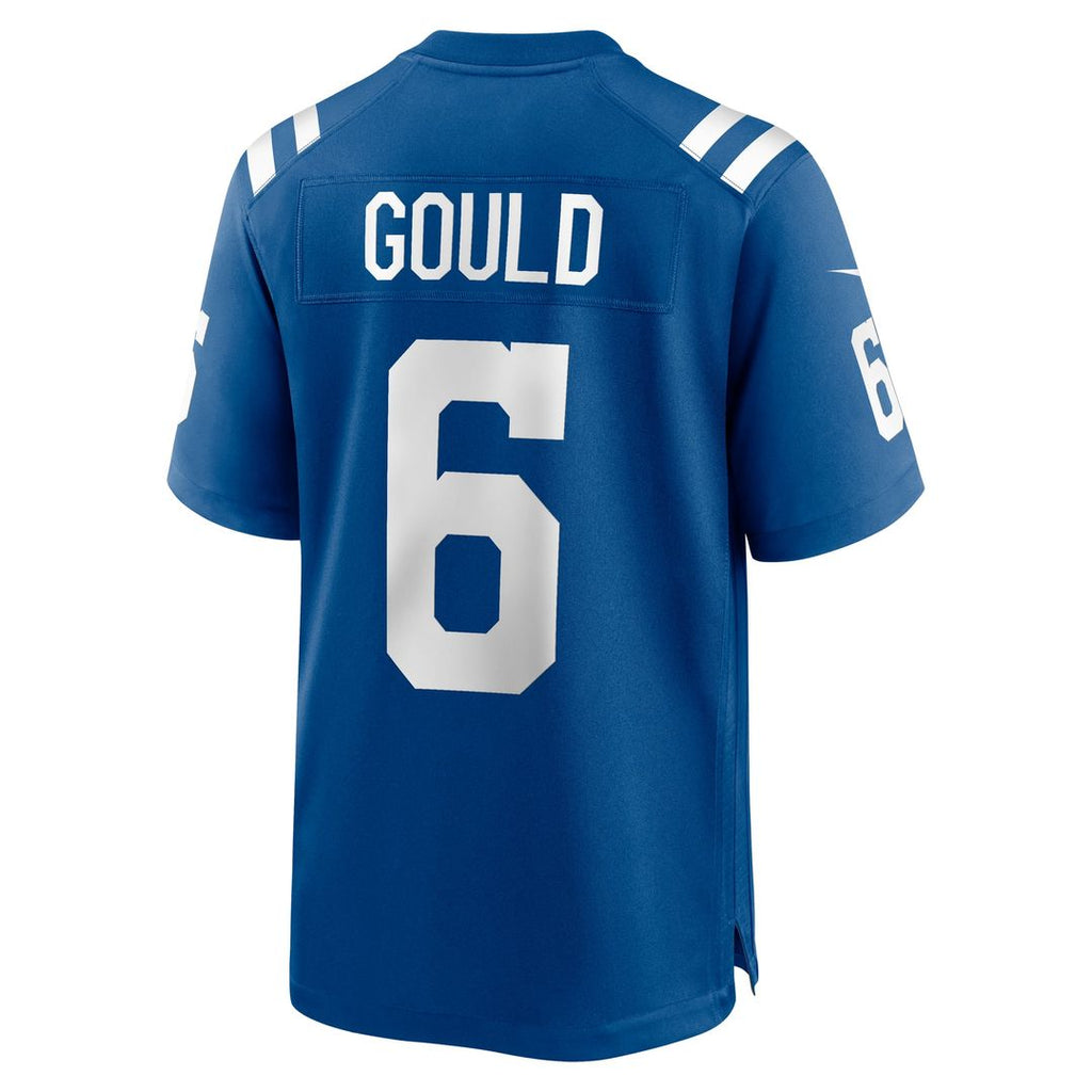 Men's Indianapolis Colts Anthony Gould Nike  Royal Game Jersey