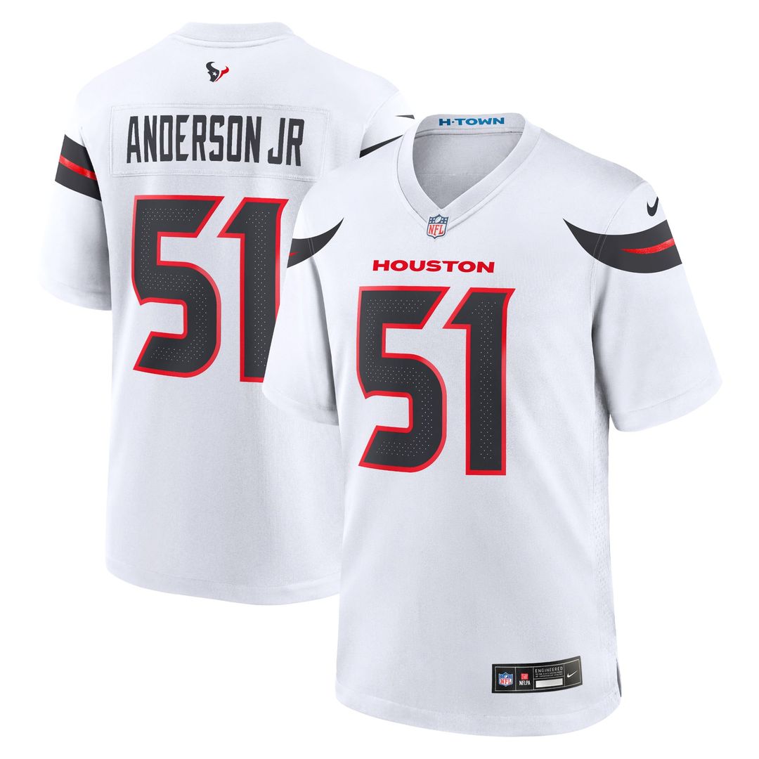 Men's Houston Texans Will Anderson Jr. Nike Red Alternate Game Jersey