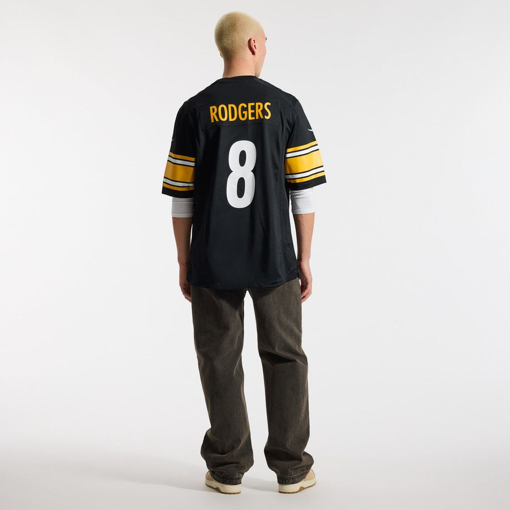 Men's Pittsburgh Steelers Aaron Rodgers Nike White Game Jersey