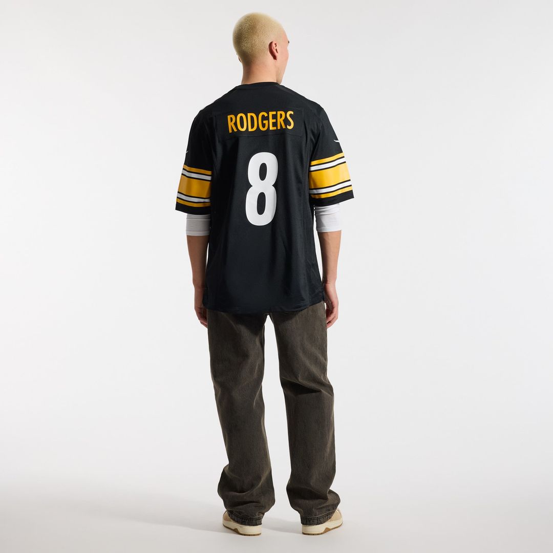 Men's Pittsburgh Steelers Aaron Rodgers Nike White Game Jersey