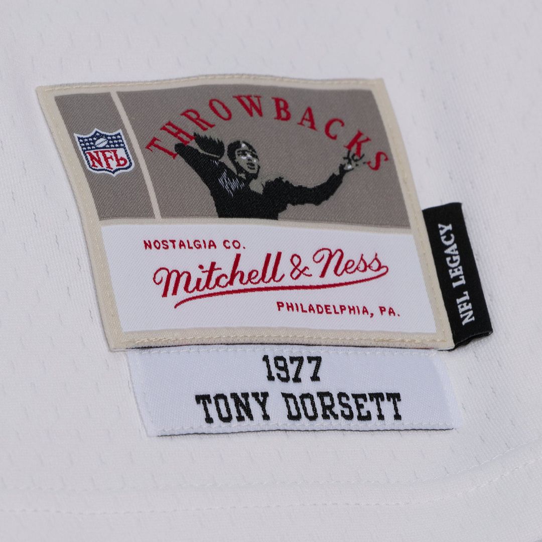 Men's Dallas Cowboys Tony Dorsett Mitchell & Ness White Retired Legacy Replica Player Jersey