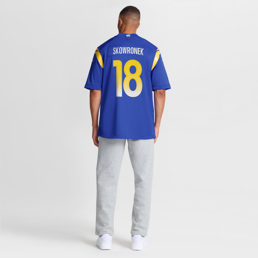 Men's Los Angeles Rams Ben Skowronek Nike Royal Game Jersey