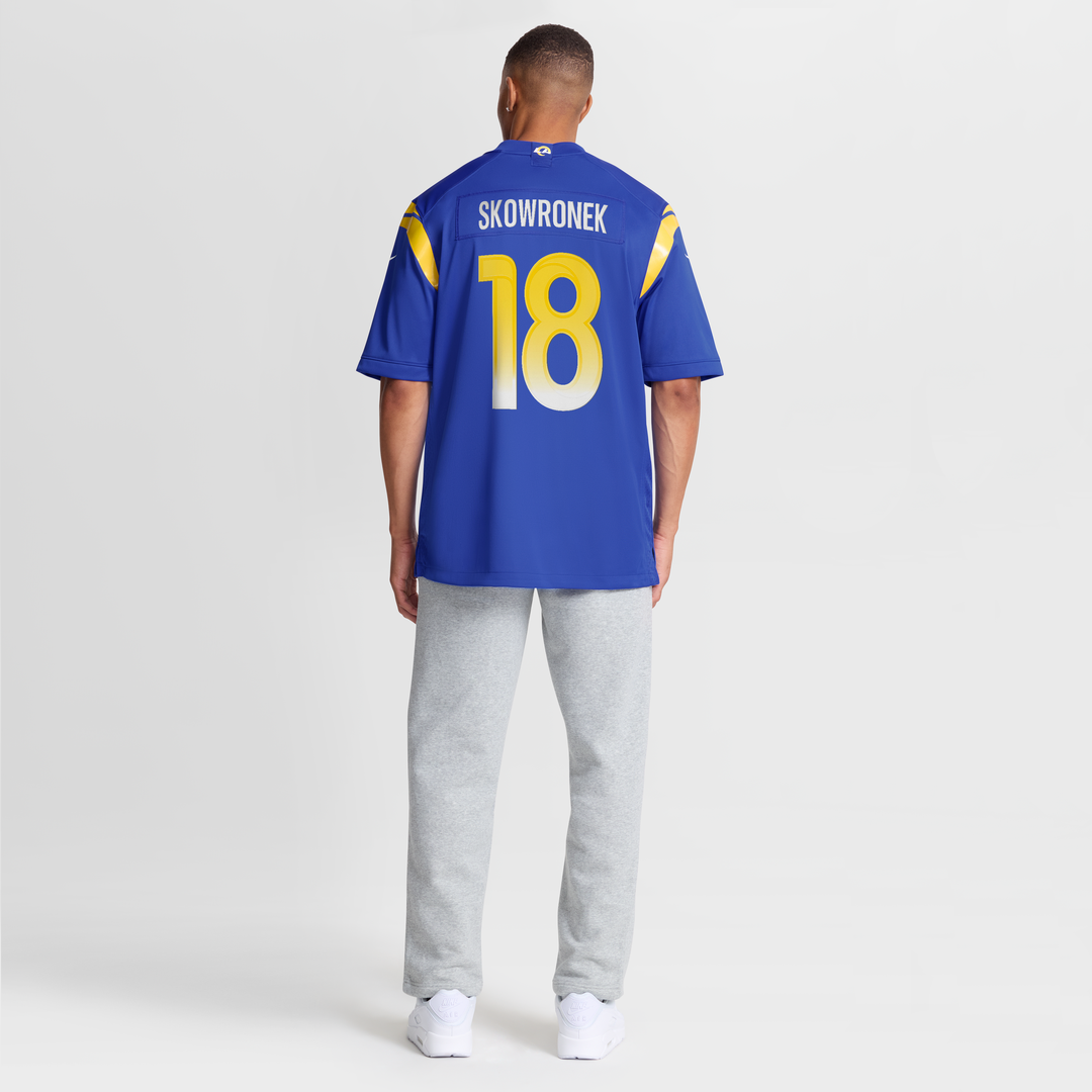 Men's Los Angeles Rams Ben Skowronek Nike Royal Game Jersey