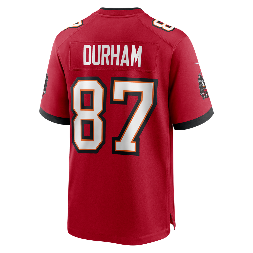 Men's Tampa Bay Buccaneers Payne Durham Nike  Red  Game Jersey