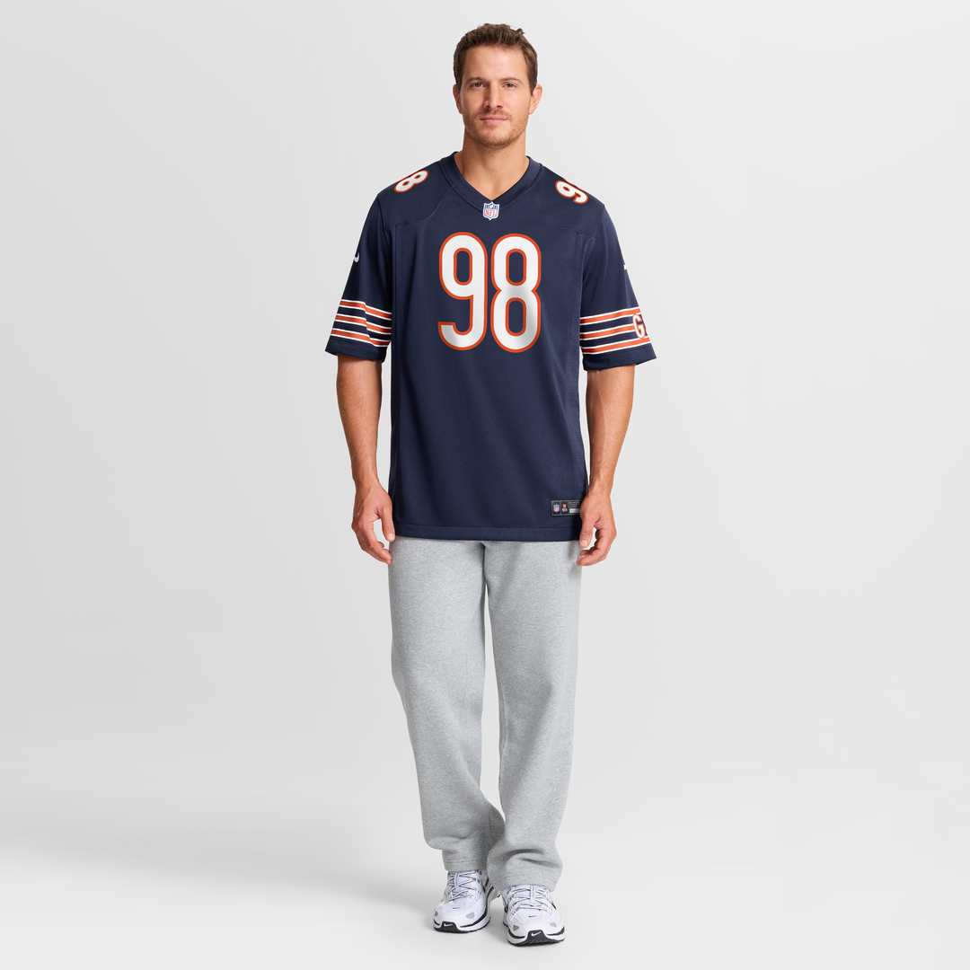Men's Chicago Bears Montez Sweat Nike  Navy  Game Jersey