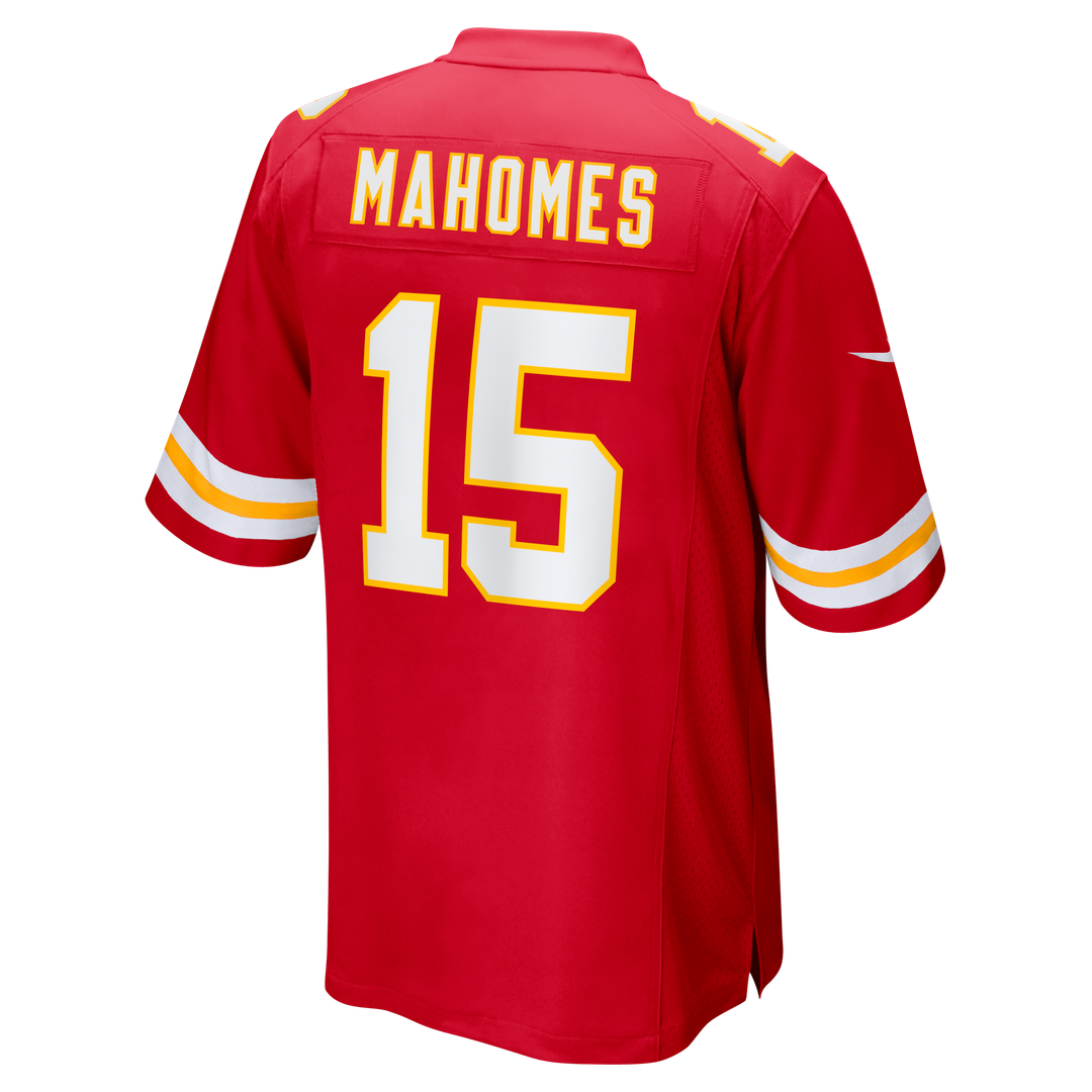 Men's Kansas City Chiefs Patrick Mahomes Nike Red Game Jersey
