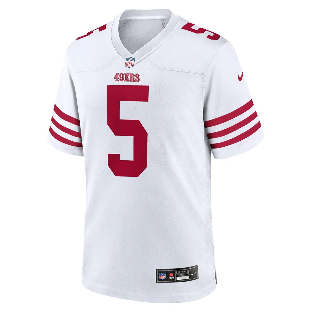 Men's San Francisco 49ers Mike Evans Nike Men's White Game Jersey