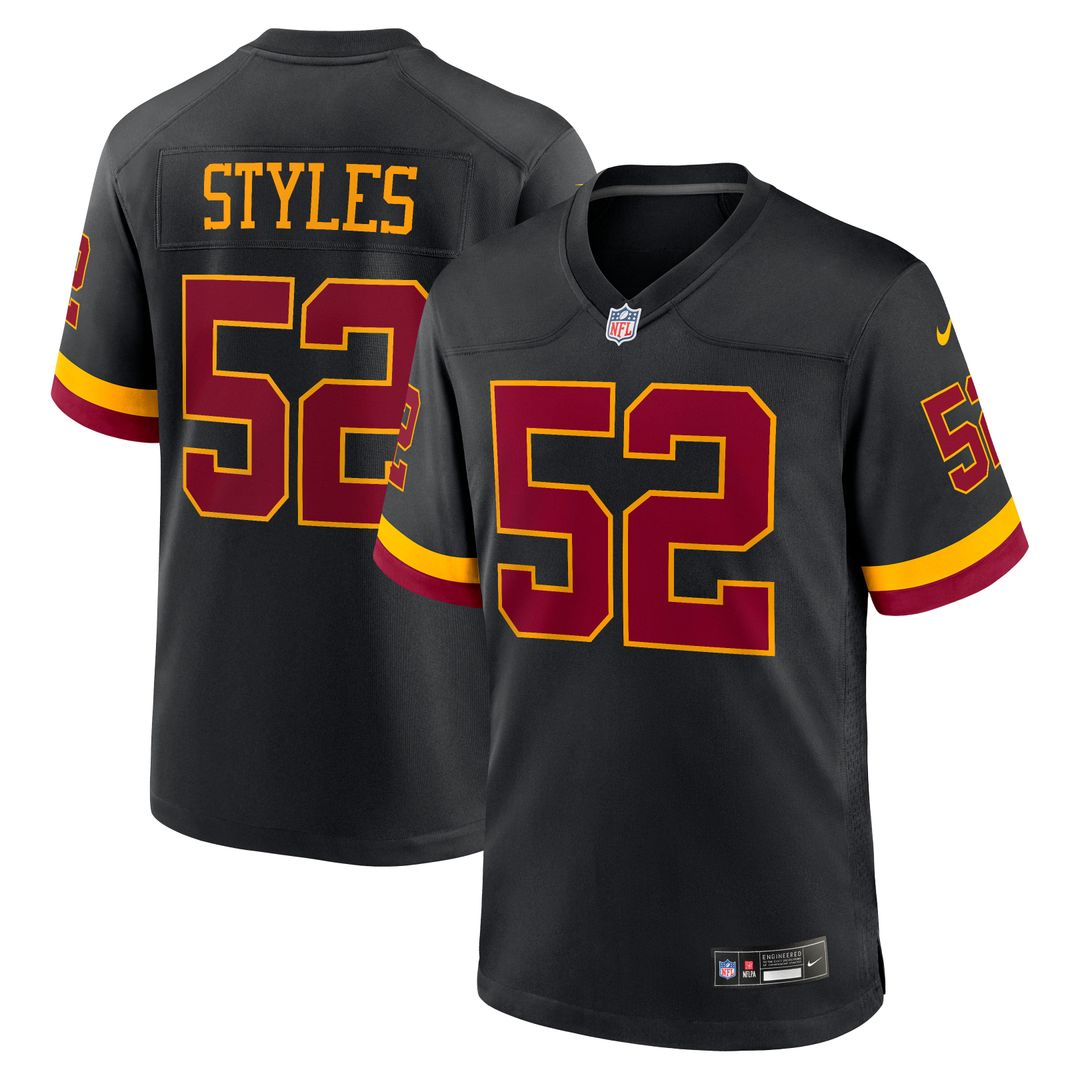 Men's Washington Commanders Sonny Styles Nike White Game Super Bowl Era Jersey