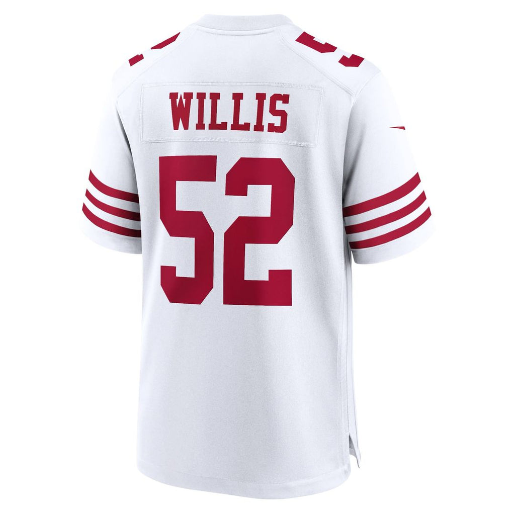 Men's San Francisco 49ers Patrick Willis Nike White Retired Player Game Jersey