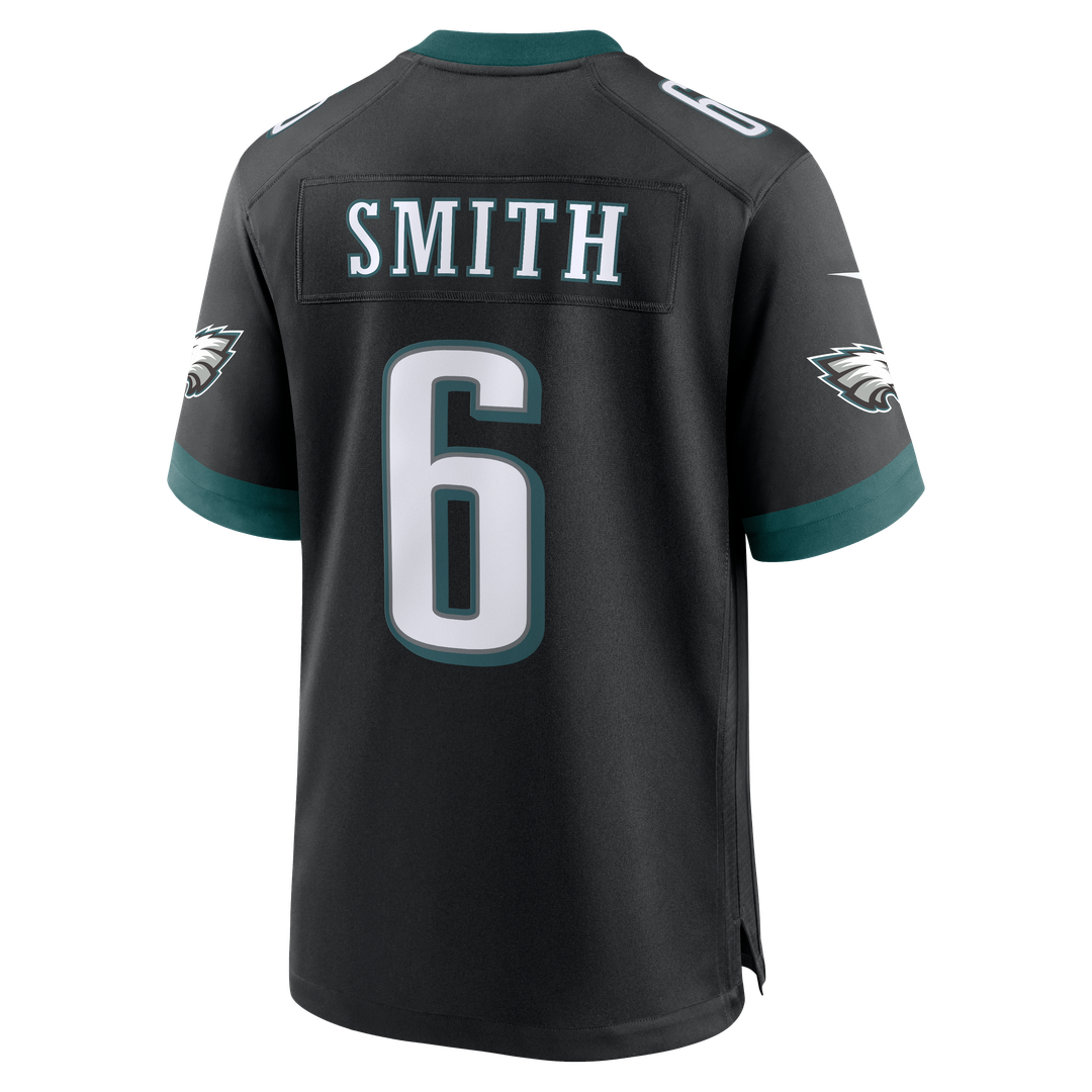 Men's Philadelphia Eagles DeVonta Smith Nike  Midnight Green Team Game Jersey