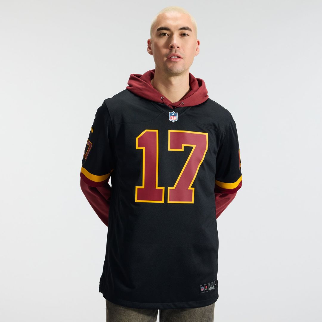 Hail Raiser Men's Washington Commanders Terry McLaurin Nike Black Alternate Game Jersey