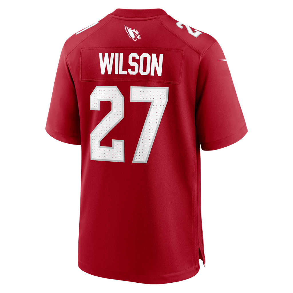 Men's Arizona Cardinals Divaad Wilson Nike  Cardinal Team Game Jersey