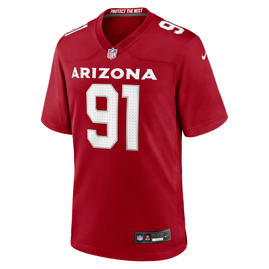 Men's Arizona Cardinals L.J. Collier Nike  Cardinal Team Game Jersey