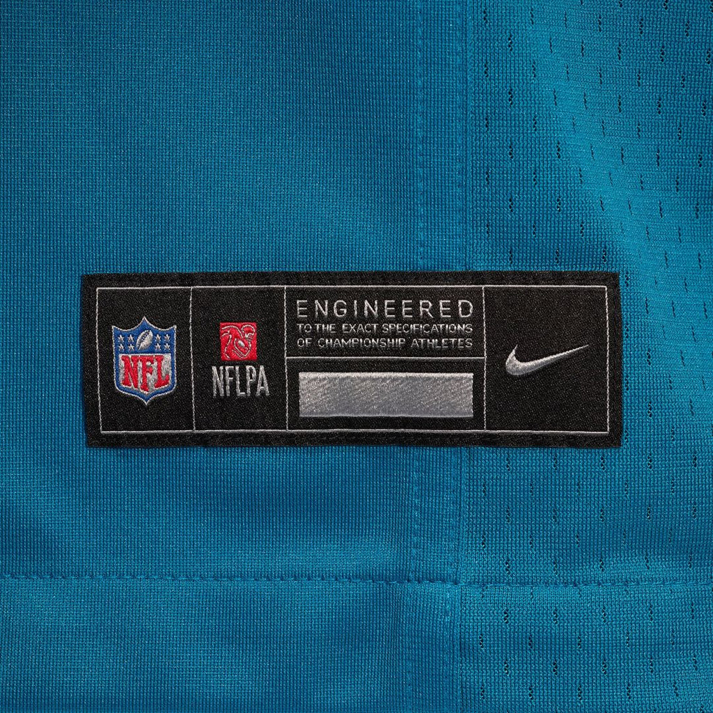 Men's Jacksonville Jaguars Josh Hines-Allen Nike Teal Player Game Jersey