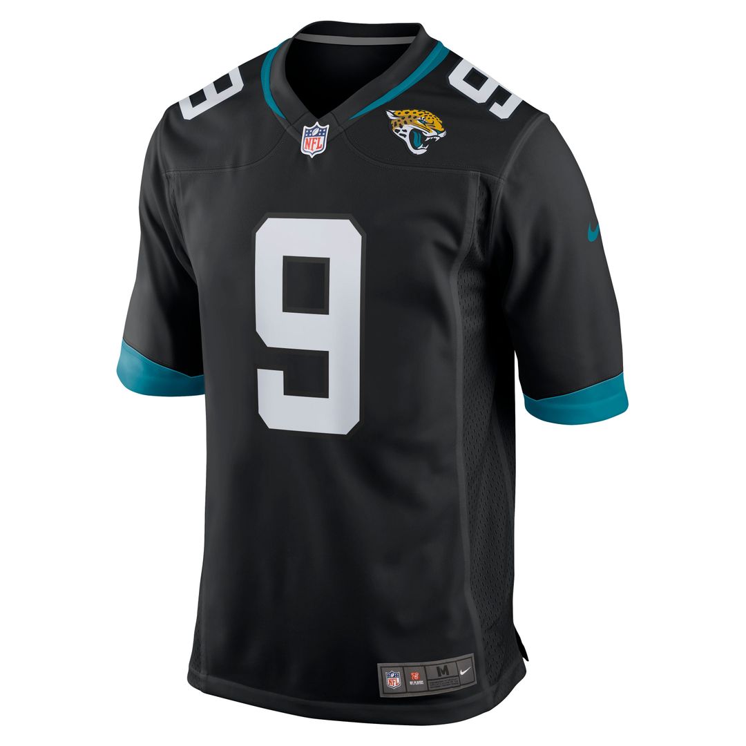 Men's Jacksonville Jaguars Logan Cooke Nike Teal Game Jersey