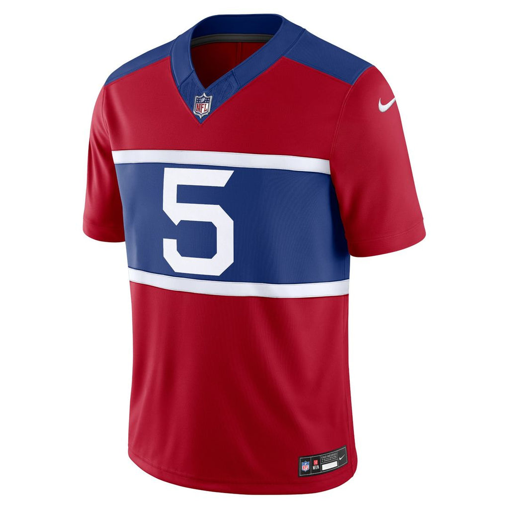 Men's New York Giants Kayvon Thibodeaux Nike Century Red Alternate Vapor F.U.S.E. Limited Jersey