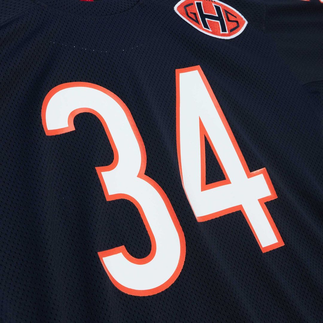 Men's Chicago Bears 1985 Walter Payton Mitchell & Ness White Authentic Throwback Retired Player Jersey