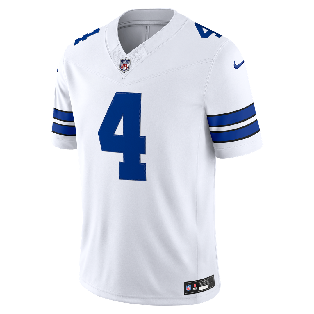 Men's Dallas Cowboys Dak Prescott Nike Navy Alternate Vapor F.U.S.E. Stitched Limited Jersey