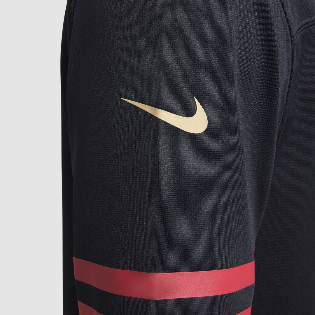 Men's San Francisco 49ers Brandon Aiyuk Nike Black Rivalries Collection Game Jersey