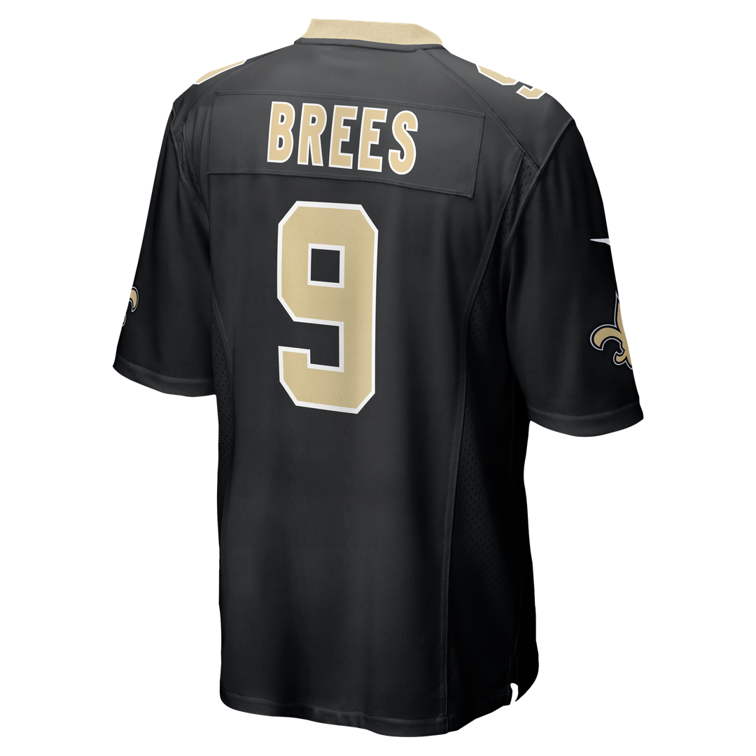 Men's New Orleans Saints Drew Brees Nike  White Game Jersey
