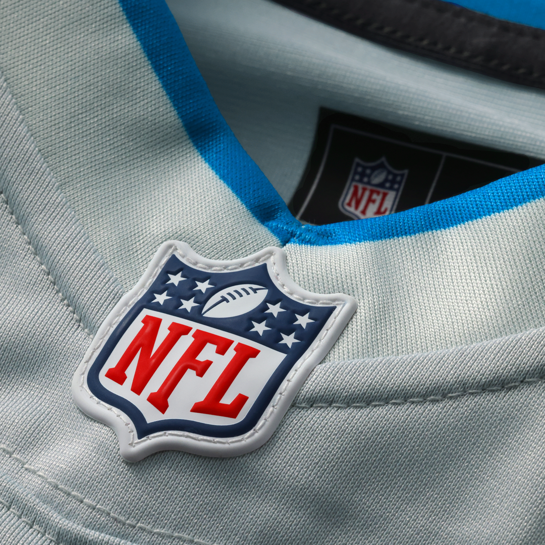 Men's Detroit Lions Penei Sewell Nike Silver 2026 Rivalries Collection Game Jersey