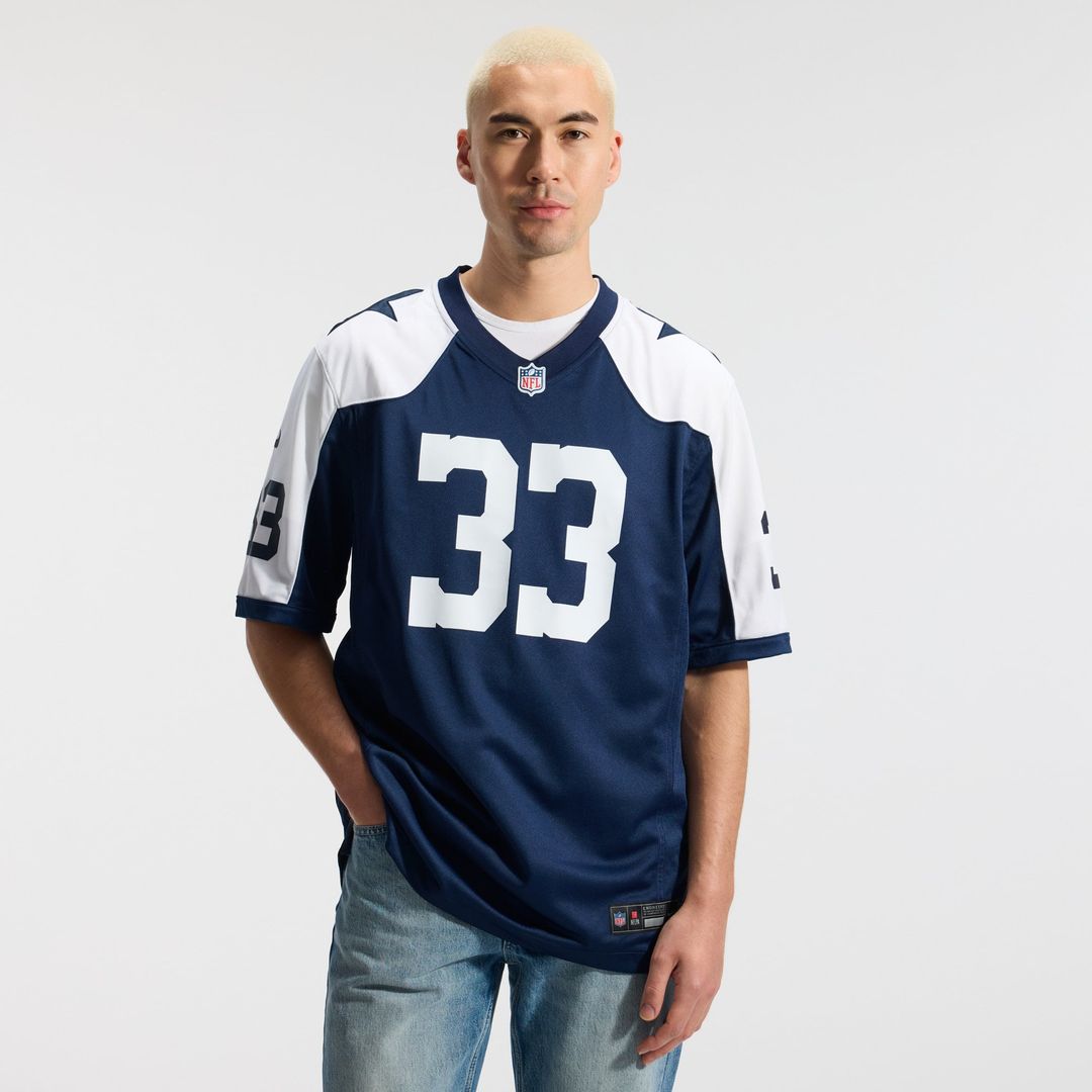 Men's Dallas Cowboys Javonte Williams Nike White Game Jersey