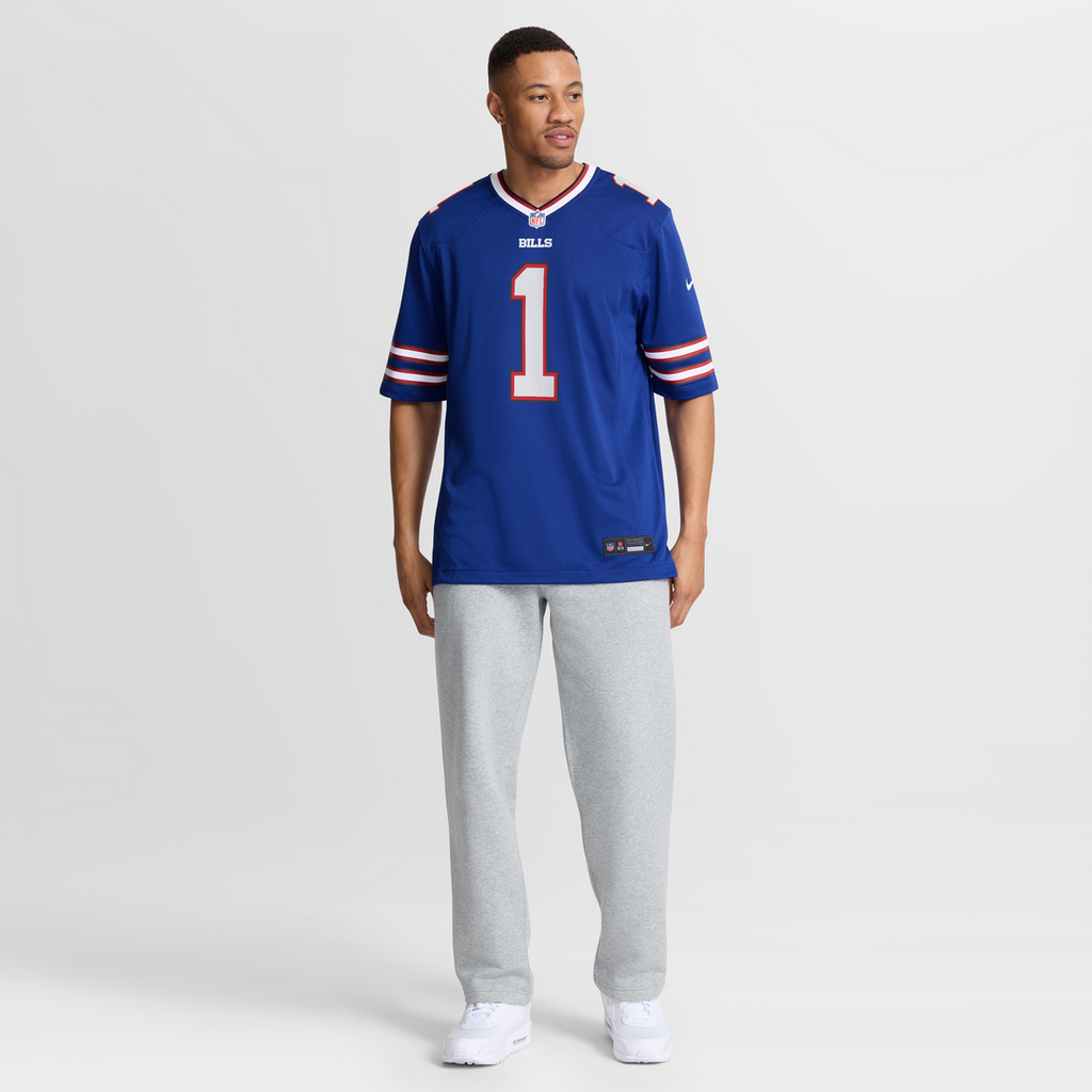 Men's Buffalo Bills Mecole Hardman Nike  Royal Team Game Jersey
