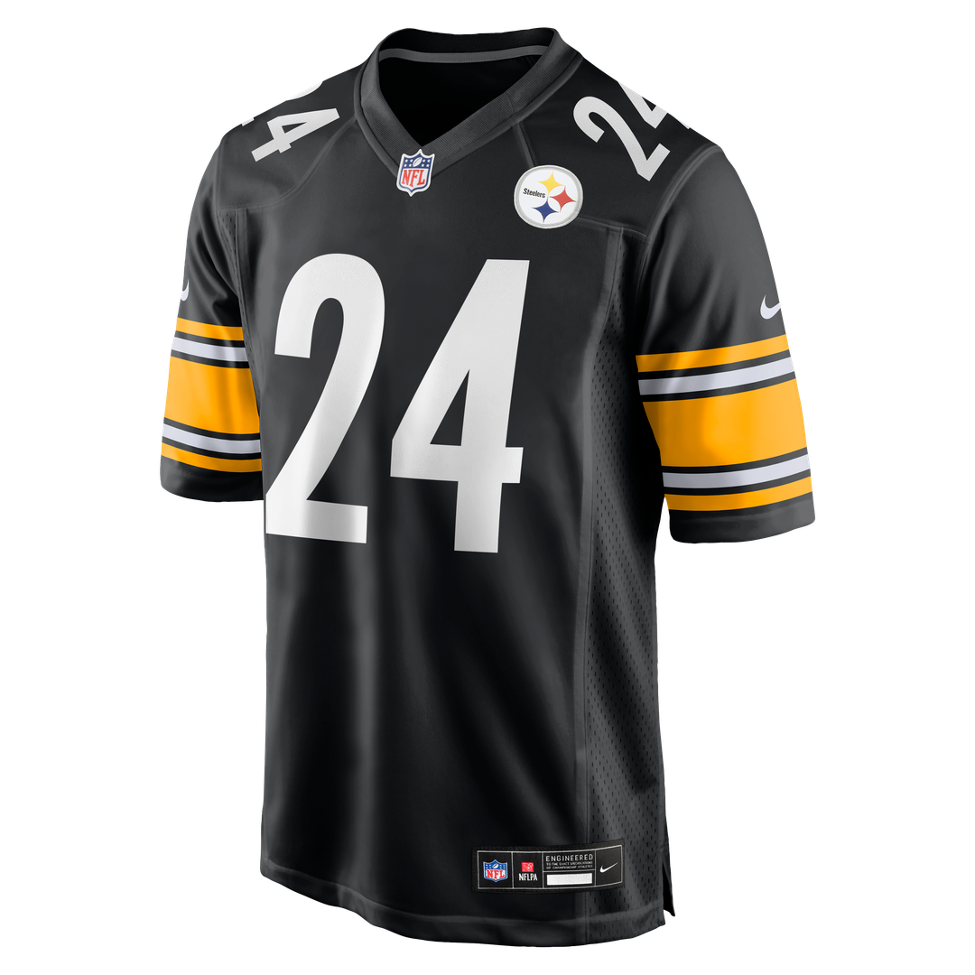 Men's Pittsburgh Steelers Joey Porter Jr. Nike Black  Game Jersey
