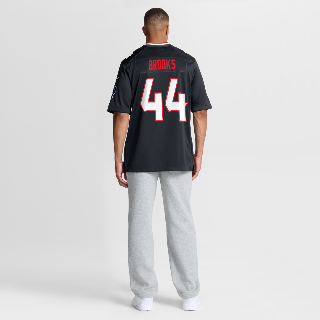 Men's Houston Texans British Brooks Nike  Navy Team Game Jersey