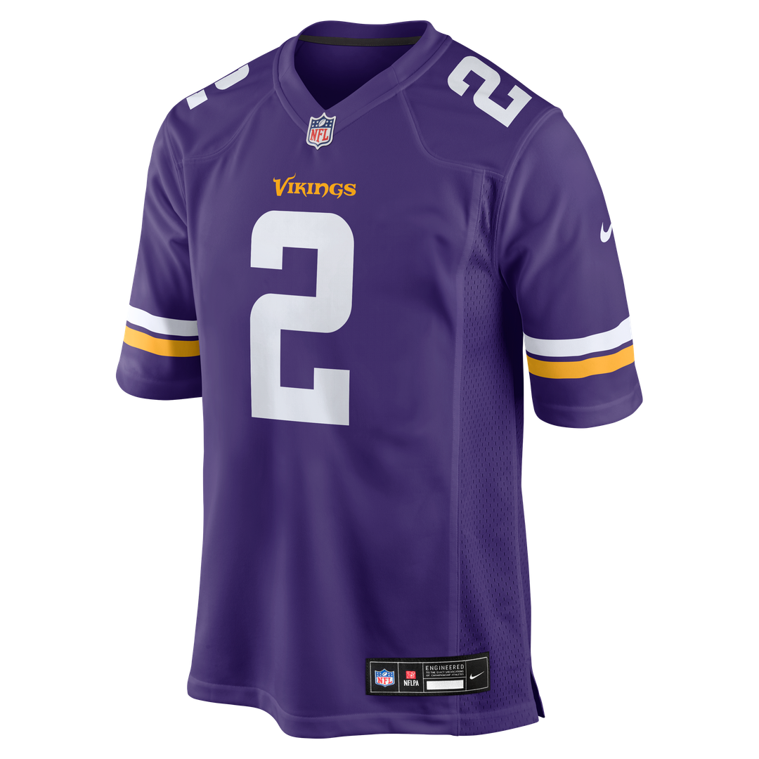 Men's Minnesota Vikings Isaiah Rodgers Nike  Purple Team Game Jersey