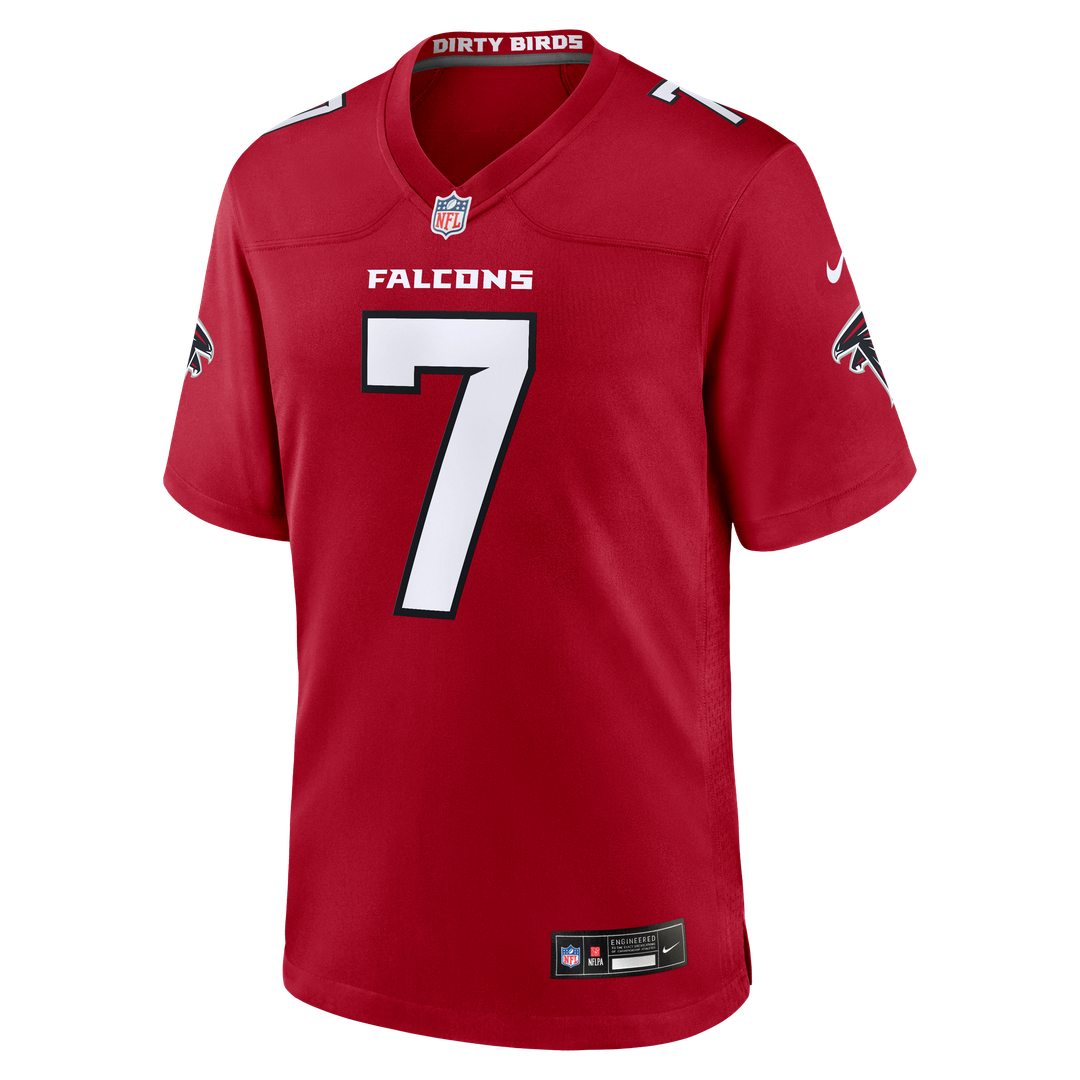 Men's Atlanta Falcons Bijan Robinson Nike Red Game Jersey