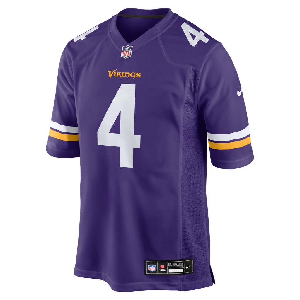 Men's Minnesota Vikings Myles Price Nike  Purple Team Game Jersey